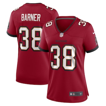 womens nike kenjon barner red tampa bay buccaneers game play